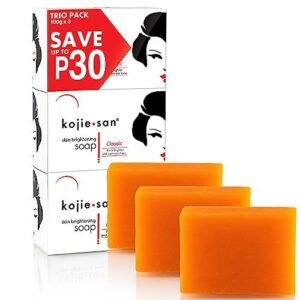 A box of The Kojie.San Bar Soap Trio Pack