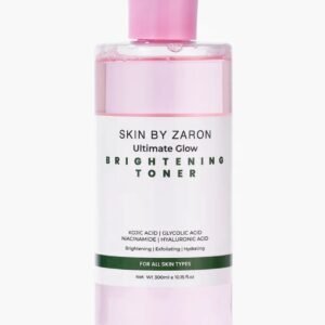 A bottle of skin by Zaron Ultimate Glow Brightening Toner