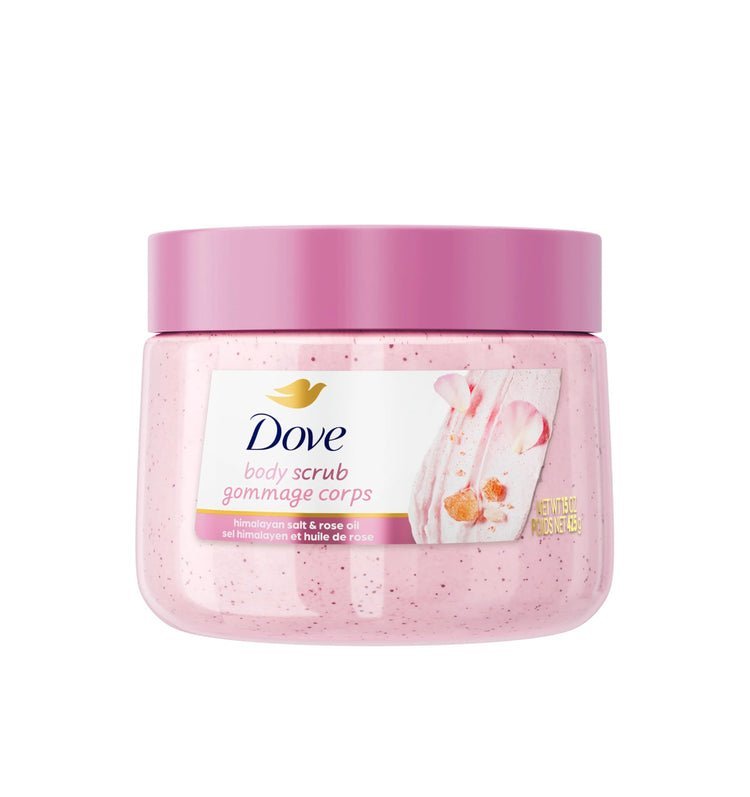 Dove Himalayan Salt & Rose Oil Body Scrub 425g
