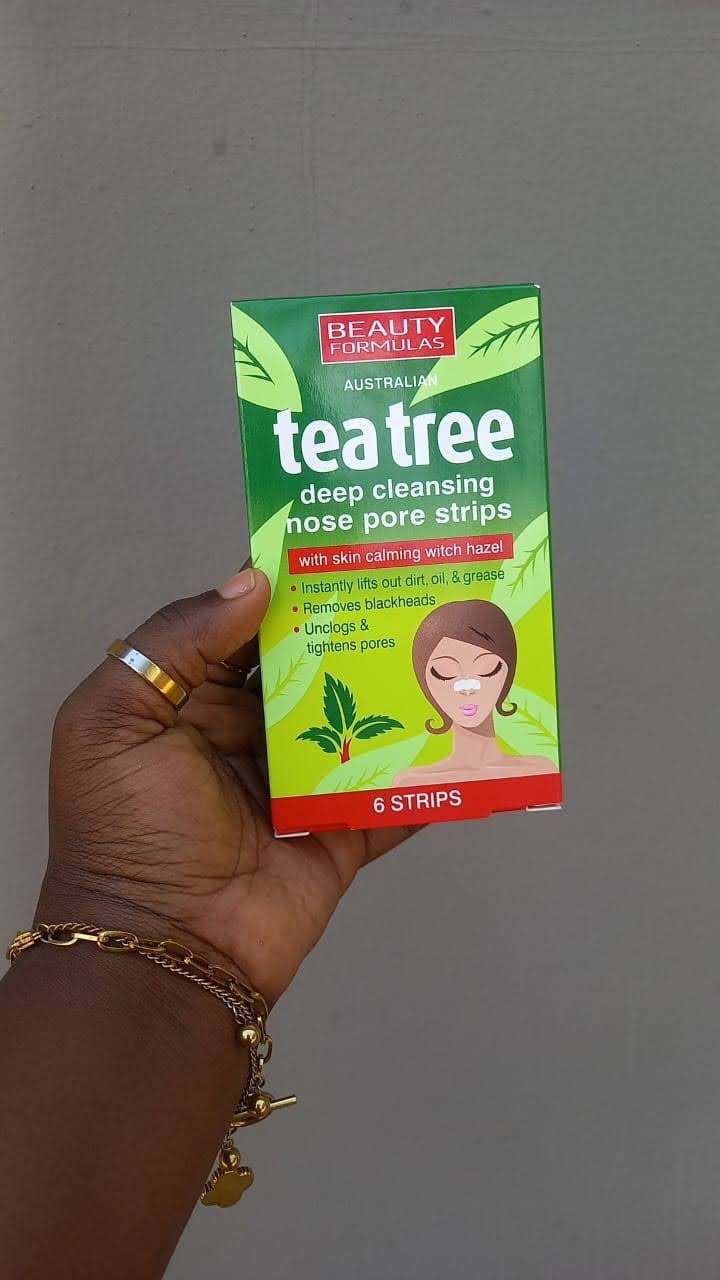 Beauty Formulas Tea Tree Nose Pore Strips